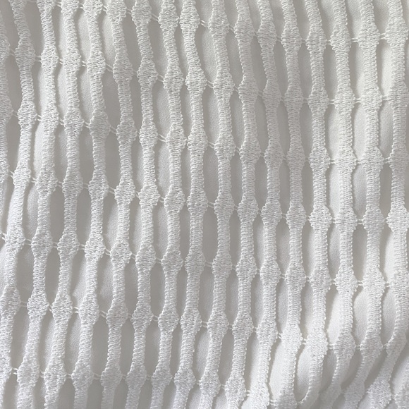 The Artemis Mini Shift Dress by SIMKHAI in the color Natural (off-white). - Picture 5 of 6